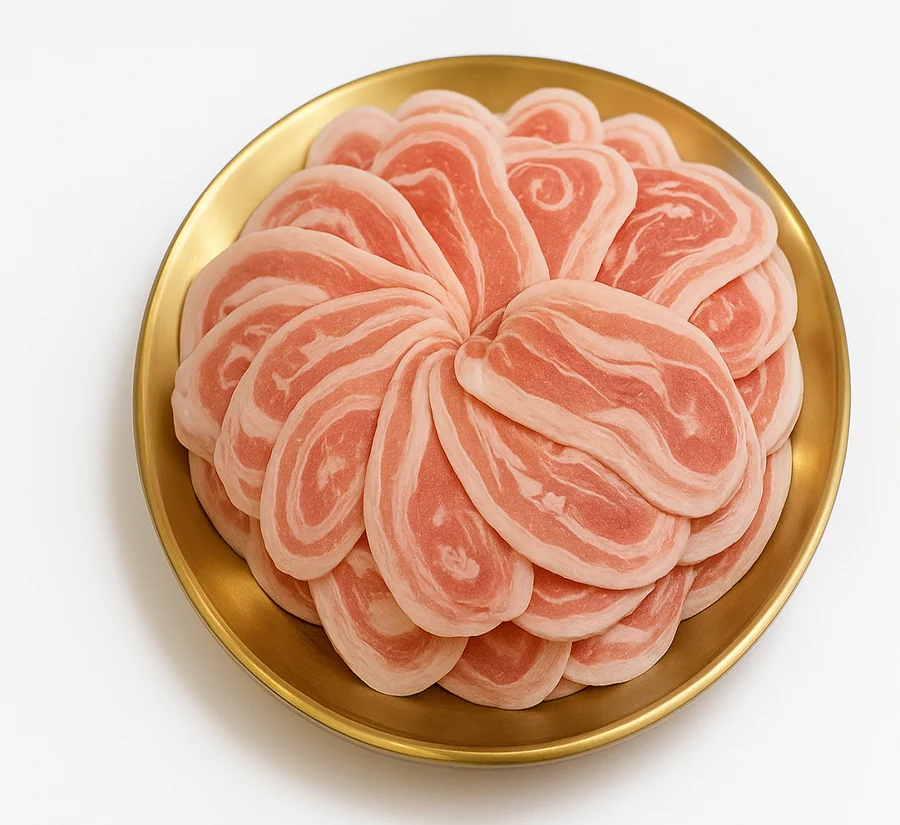 꽃삼겹대패